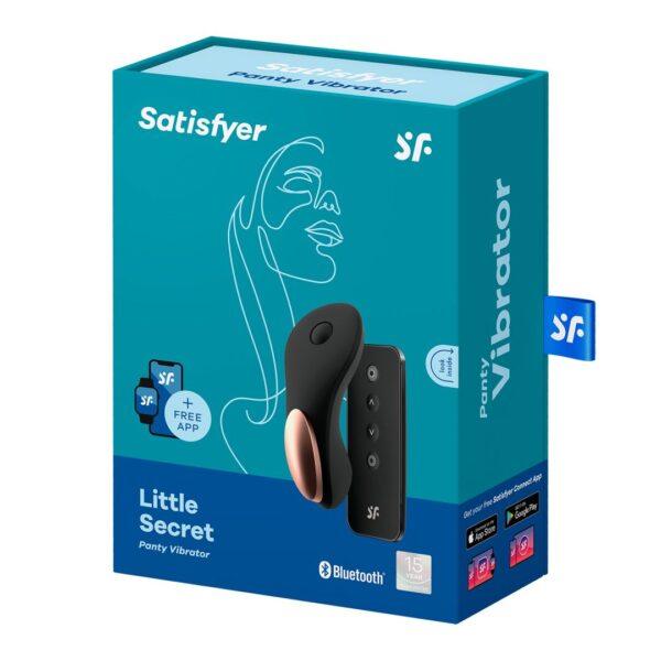 Little Secret - Noir Stimulateur connecté Satisfyer – Image 9