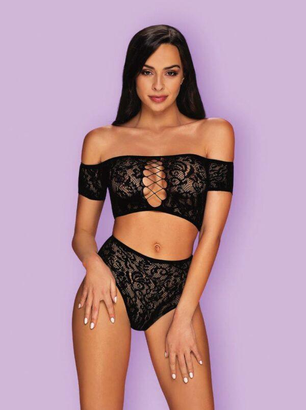 Inessita Ensemble 2 pcs - Noir – Image 6