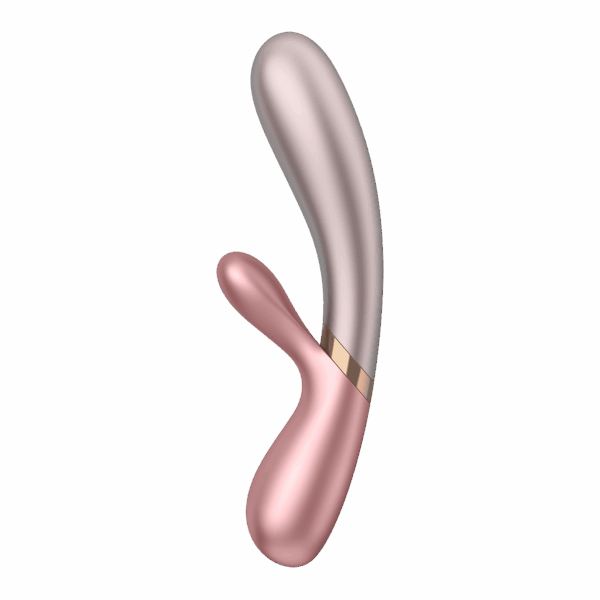 Hot Lover pink Vibromasseur rabbit chauffant Satisfyer – Image 3
