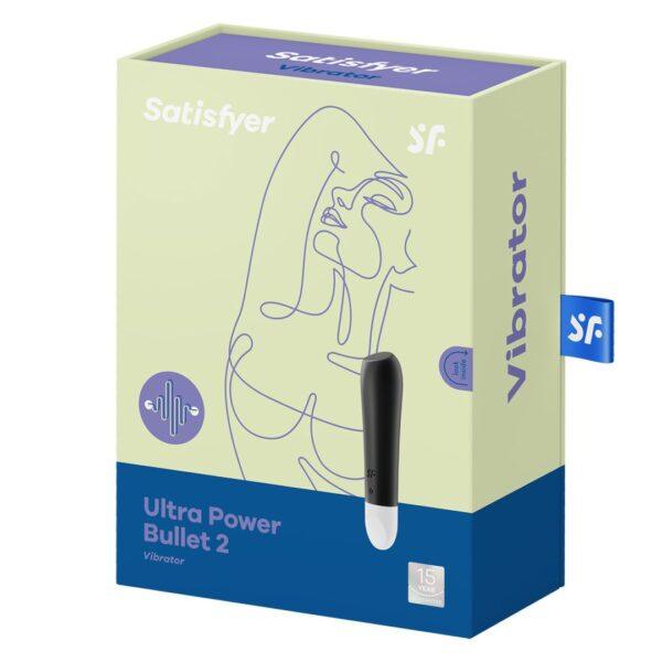 Ultra Power Bullet 2 - Noir Vibromasseur  Satisfyer – Image 8