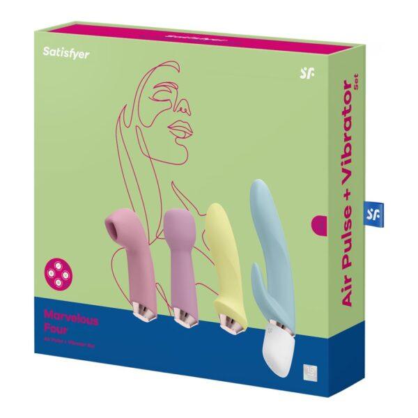 Marvelous four - Multicouleur Pack vibromasseurs  Satisfyer – Image 8