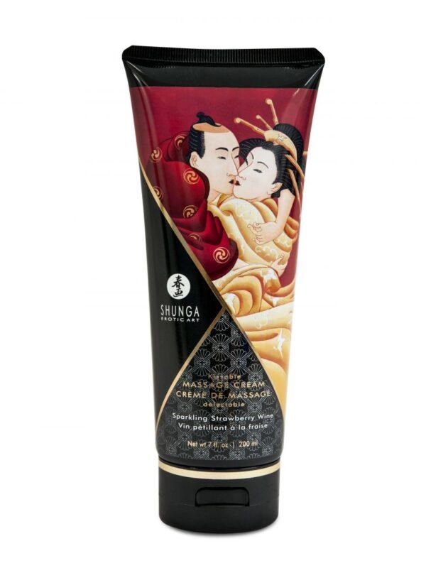 Crème de Massage délectable - Vin pétillant à la fraise – Image 3