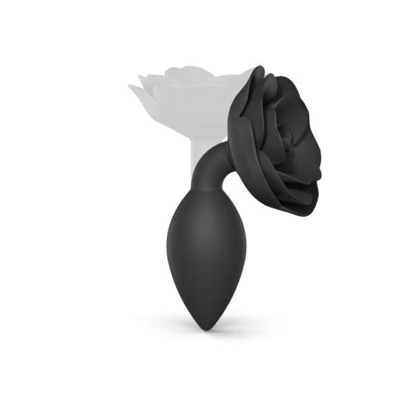 Plug Open Roses L - Black Onyx – Image 5