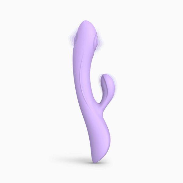 Vibromasseur BUNNY AND CLYDE - VIVA MAUVE – Image 10