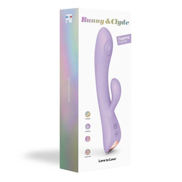 Vibromasseur BUNNY AND CLYDE - VIVA MAUVE – Image 11