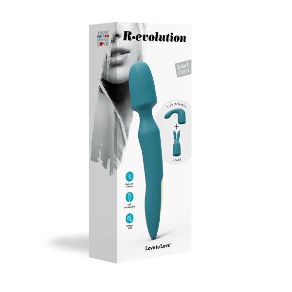 Stimulateur vibromasseur R-Evolution - Teal Me – Image 16
