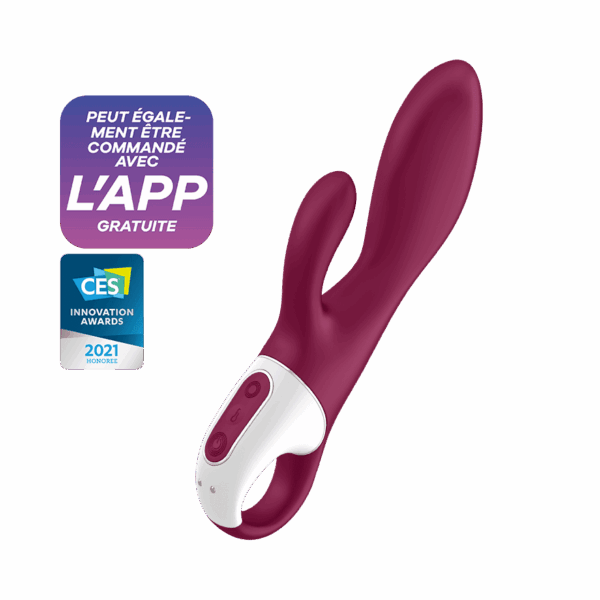 Heated Affair - Violet Vibromasseur rabbit chauffant Satisfyer – Image 10
