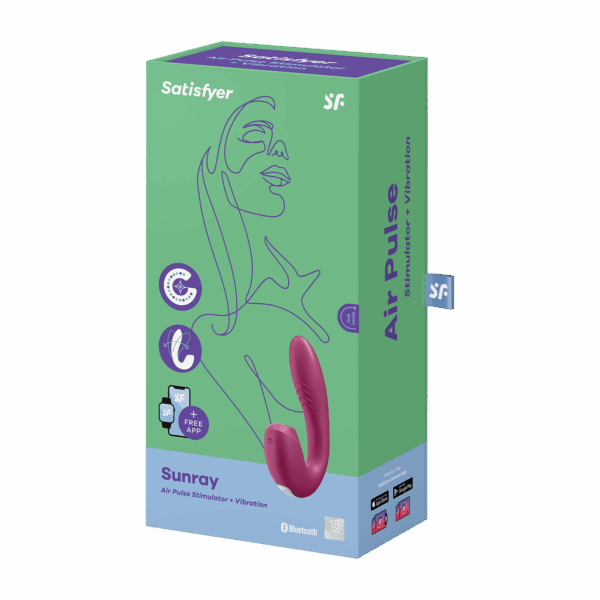 Sunray - Violet Stimulateur clitoridien et Vibromasseur point G Satisfyer – Image 7