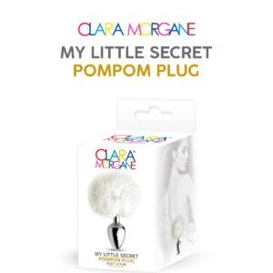 My little secret pompom plug - blanc