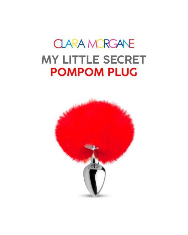 My little secret pompom plug - rouge – Image 4