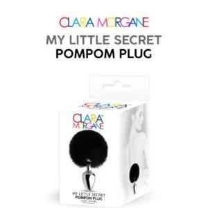 My little secret pompom plug - noir