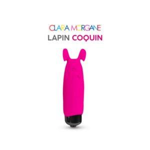 Mini vibromasseur Lapin Coquin Clara Morgane - Rose
