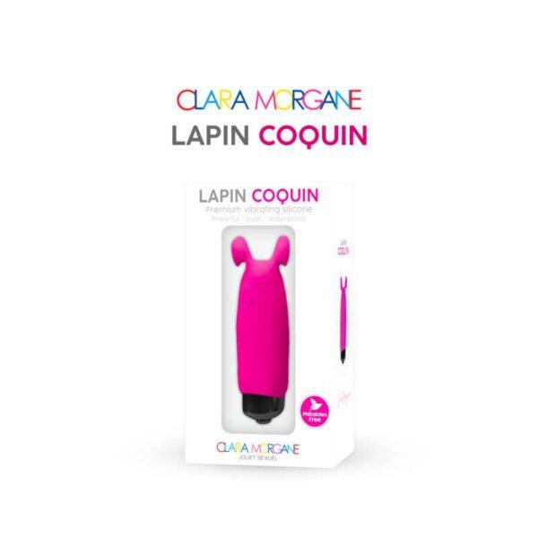 Mini vibromasseur Lapin Coquin Clara Morgane - Rose – Image 4