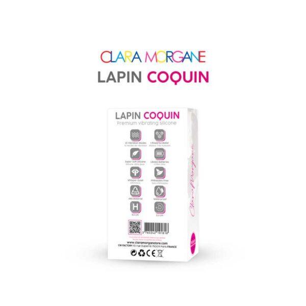 Mini vibromasseur Lapin Coquin Clara Morgane - Rose – Image 5