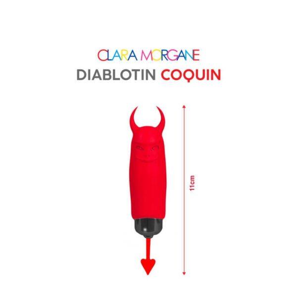 Mini vibromasseur Diablotin Coquin Clara Morgane - Rouge – Image 3
