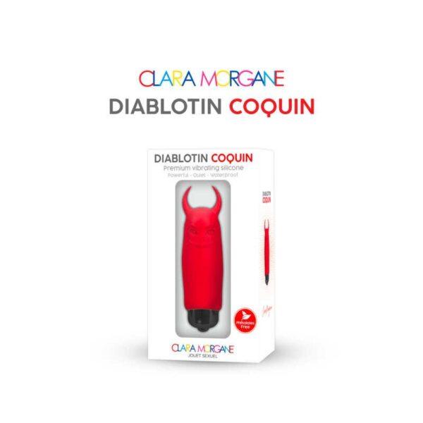 Mini vibromasseur Diablotin Coquin Clara Morgane - Rouge – Image 4