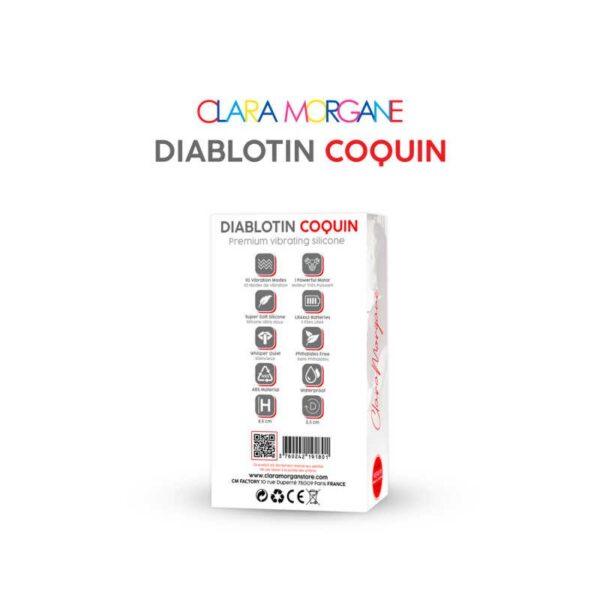 Mini vibromasseur Diablotin Coquin Clara Morgane - Rouge – Image 5