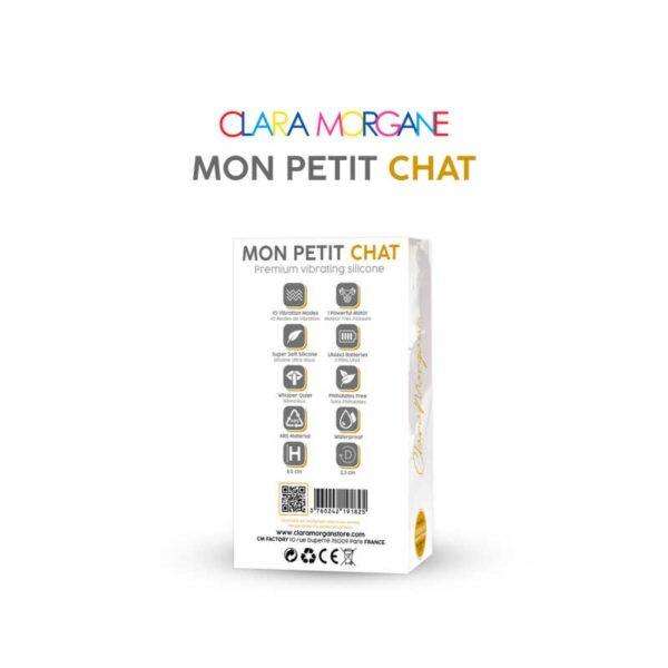 Mini vibromasseur Mon petit chat Clara Morgane - Noir – Image 5