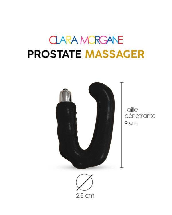 Stimulateur de prostate Clara Morgane - Noir – Image 5