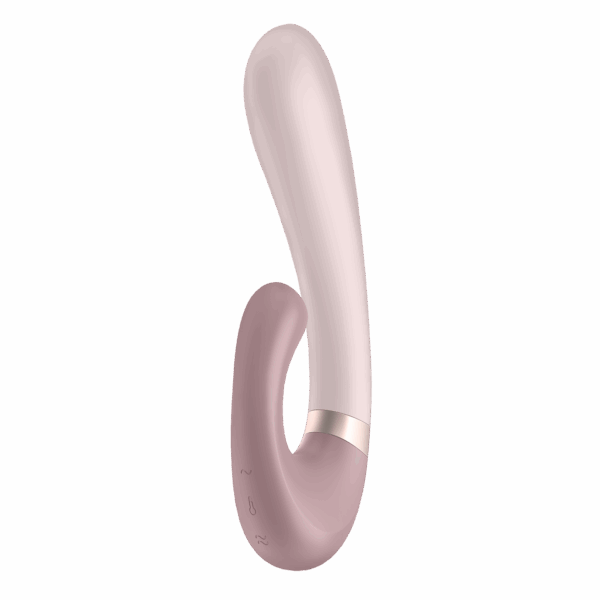 Heat Wave Connect App - Mauve Stimulateur clitoridien et Vibromasseur point G Satisfyer