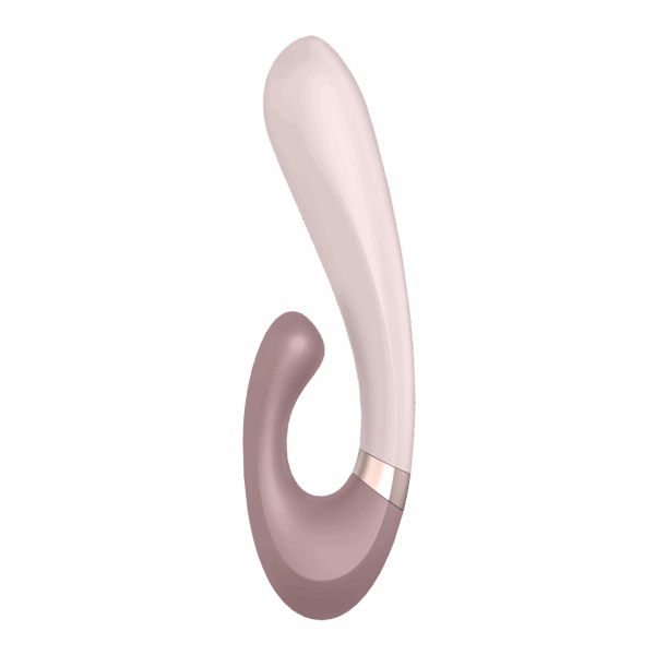 Heat Wave Connect App - Mauve Stimulateur clitoridien et Vibromasseur point G Satisfyer – Image 3