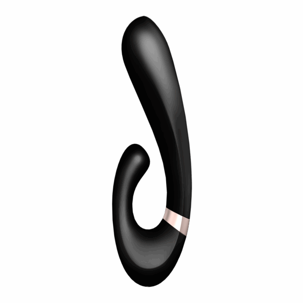 Heat Wave Connect App - Noir Stimulateur clitoridien et Vibromasseur point G Satisfyer – Image 3
