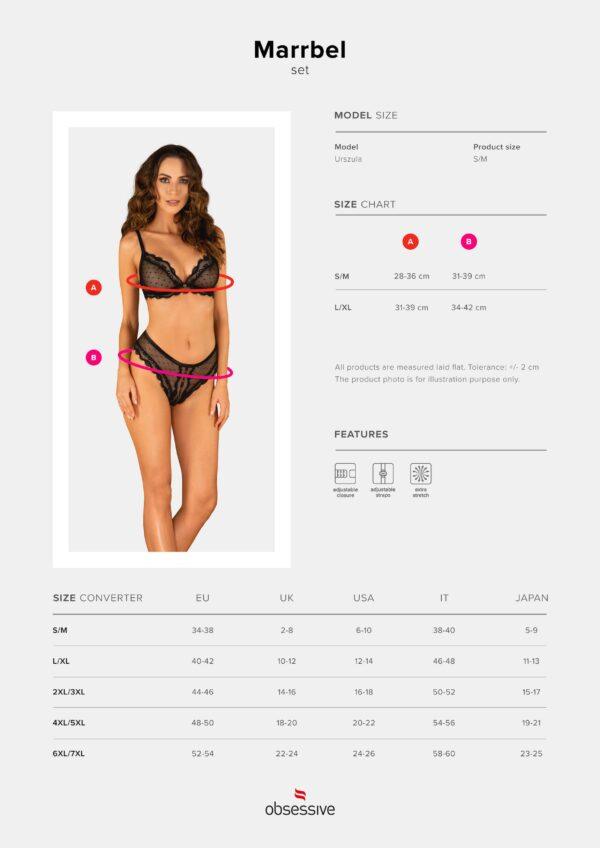 Marrbel ensemble lingerie noir – Image 8