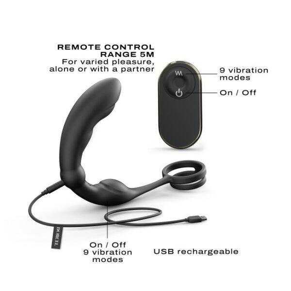 Stimulateur de prostate Dorcel P-Ring - Noir – Image 4