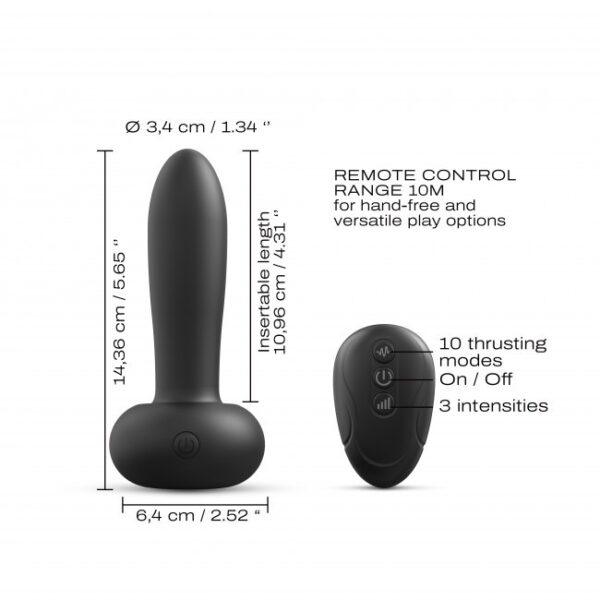 Vibromasseur Deep Thrust - Noir – Image 3