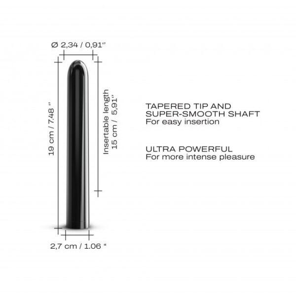 Vibromasseur Dorcel Black Muse 2.0 19 cm - Noir – Image 3