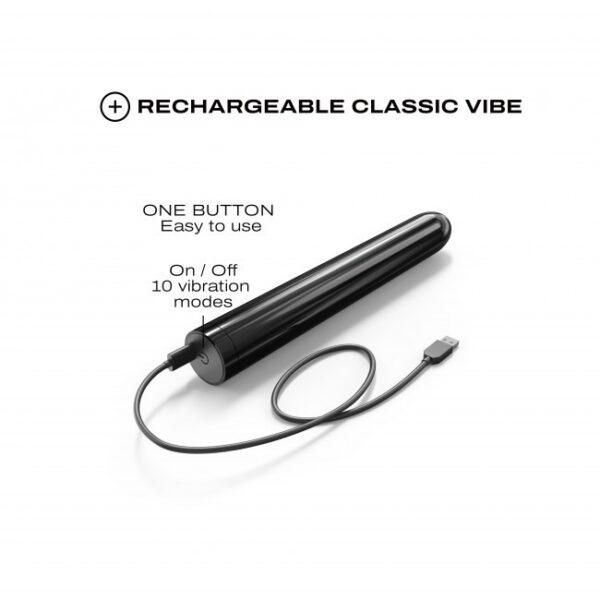 Vibromasseur Dorcel Black Muse 2.0 19 cm - Noir – Image 4