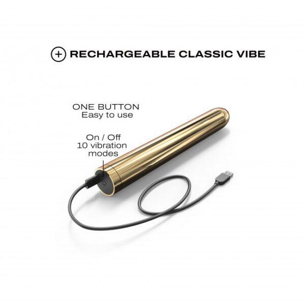 Vibromasseur Dorcel Golden Boy 2.0 19 cm - Or – Image 4