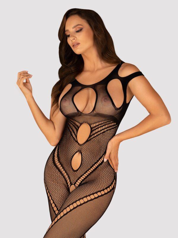 G322 Bodystocking - Noir – Image 4