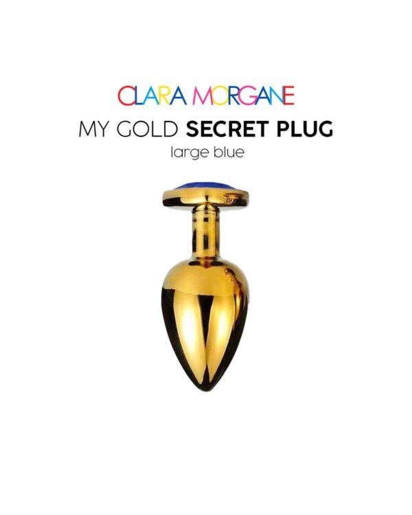 My Gold Secret Plug - Bleu – Image 3