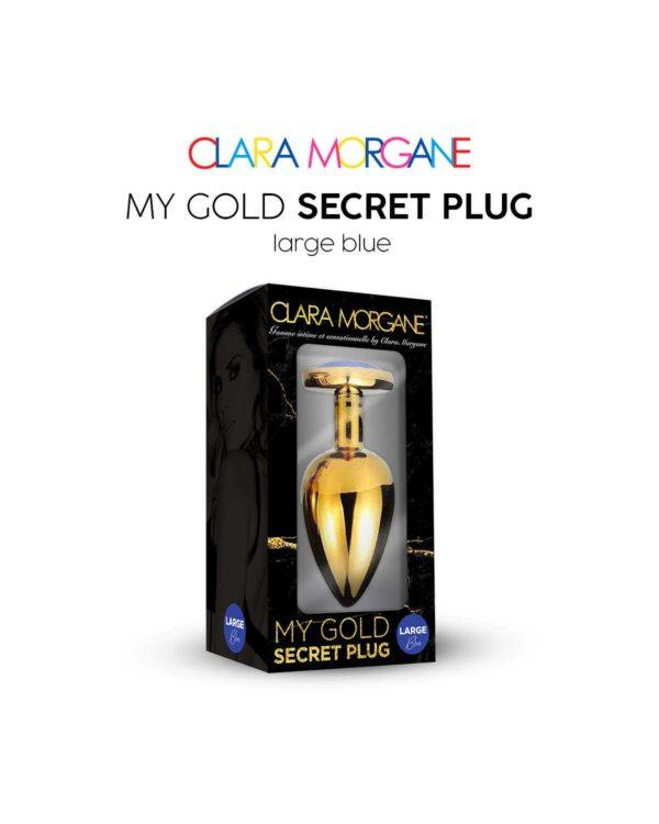 My Gold Secret Plug - Bleu – Image 4