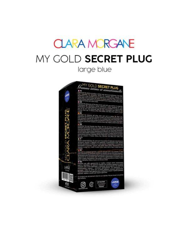 My Gold Secret Plug - Bleu – Image 5