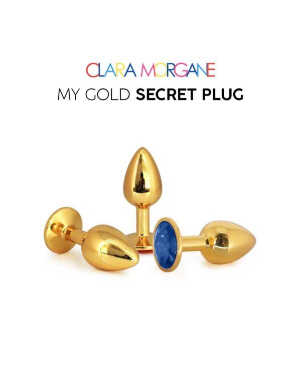 My Gold Secret Plug - Bleu – Image 6