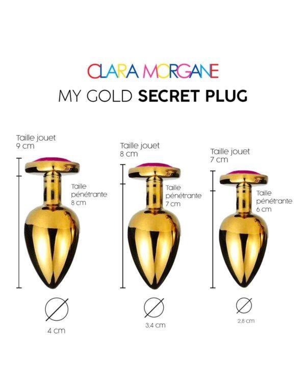 My Gold Secret Plug - Rose – Image 7