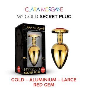 My Gold Secret Plug - Rouge