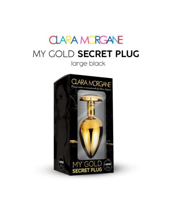 My Gold Secret Plug - Noir – Image 4