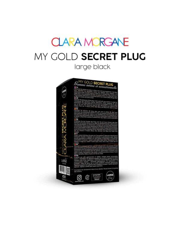 My Gold Secret Plug - Noir – Image 5