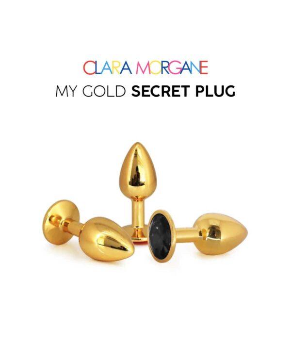 My Gold Secret Plug - Noir – Image 6