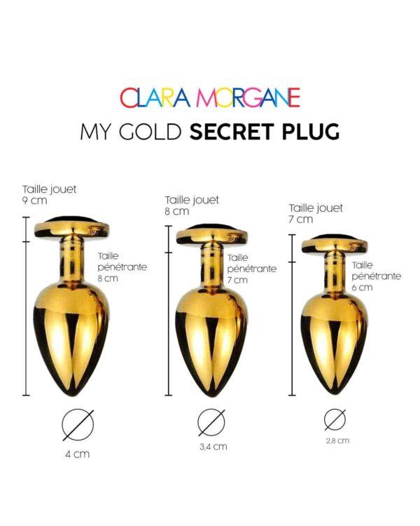 My Gold Secret Plug - Noir – Image 7