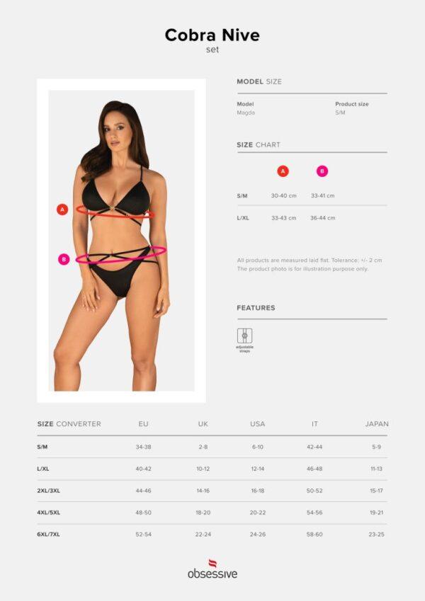 Cobra Nive Ensemble 2 pcs - Noir – Image 10