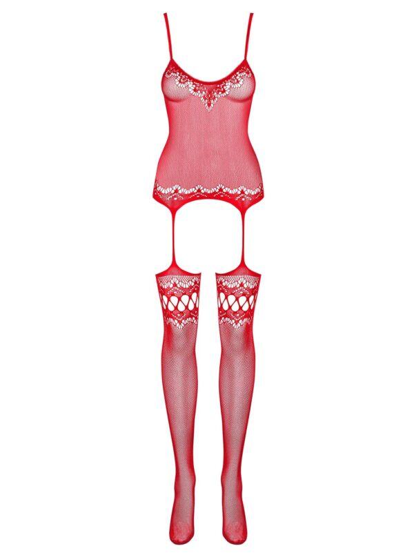F214 Bodystocking - Rouge – Image 6