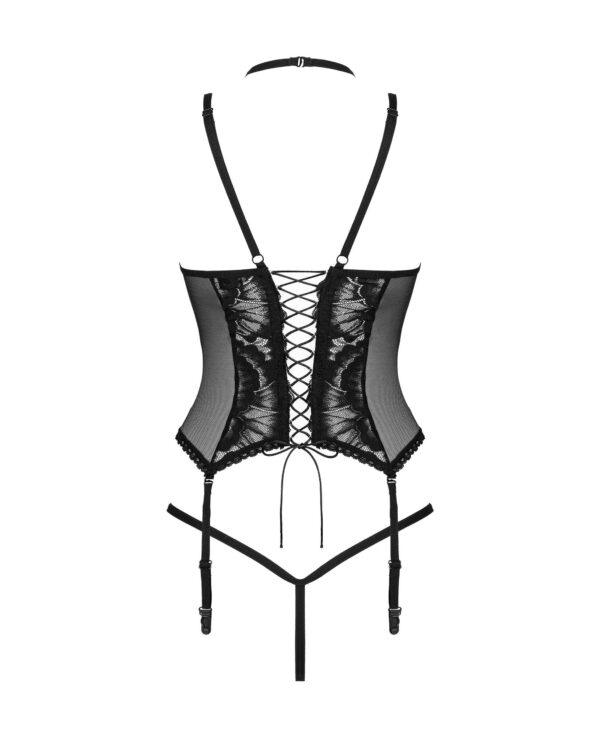 Alessya Corset et string noir – Image 9