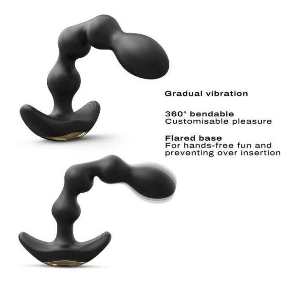 Chaine anale vibrante Flexi balls – Image 3