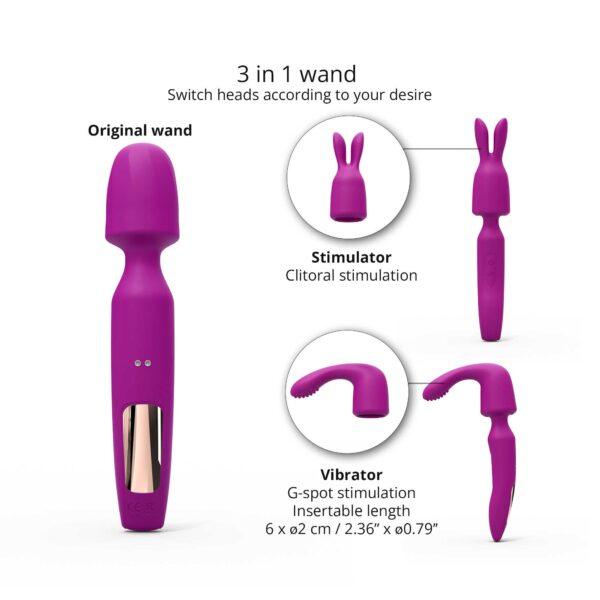 Stimulateur vibromasseur R-Evolution - Sweet Orchid – Image 3