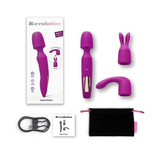 Stimulateur vibromasseur R-Evolution - Sweet Orchid – Image 6