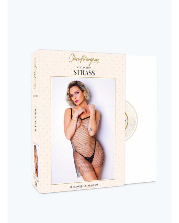 Le numéro 1 Strass robe Clara Morgane - Noir – Image 4